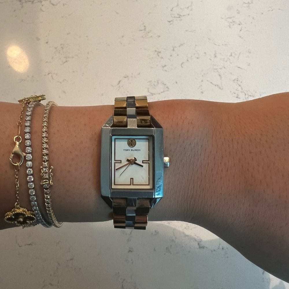 Tory Burch two-toned watch